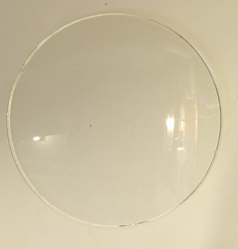 Verre minéral bombé - minéral,
