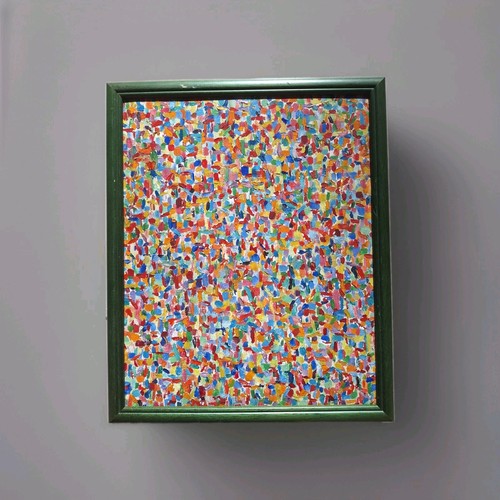 Peinture ancienne sur toile - ancienne,