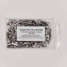 SUZUKI GSX 1100 S KATANA 1982-1983 Kit n°1 vis BTR inox carburateur GSX1100S