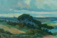 Tableau ancien  paysage