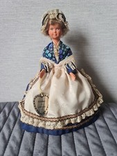 Poupée folklorique étiquette le MINOR Jeanne De Lorraine  FRENCH Old Doll