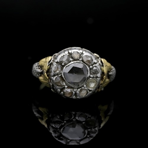Bague ancienne diamant - , ct
