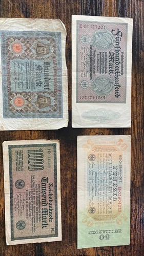 Lot billets banknote - 4,