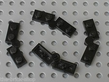 4 x Charniere LEGO black hinge plates 2429 2430 / Set 8880 8480 6211 8456 10221 