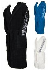 Peignoir à capuche homme