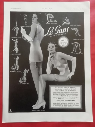1934 ceinture gaines corsets - ,