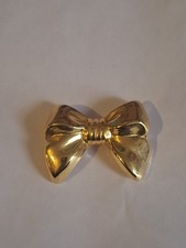 Broche Vintage Broche nœud Parfums GRES Paris Vintage 1980s