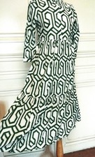 Robe Maxi Folk Cotonnade