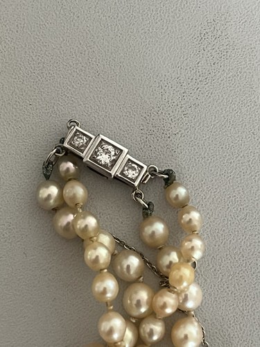 7026 collier rangs perles - 2,