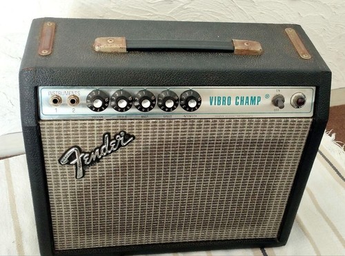 Vintage fender vibro champ - fender,