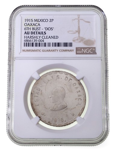 1915 mexique pesos - mexique, oaxaca