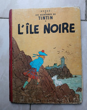 BD TINTIN L ILE NOIRE DOS