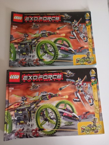 Lego exoforce notices 8108 - exoforce., 8108.