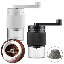 Moulin à grains de café manuel haute performance avec 35 niveaux de réglage