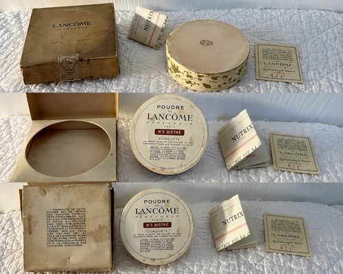 Ancienne boite poudre - a,
