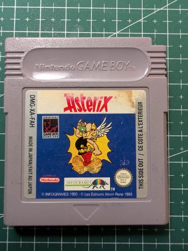 Astérix jeu nintendo - jeu, game