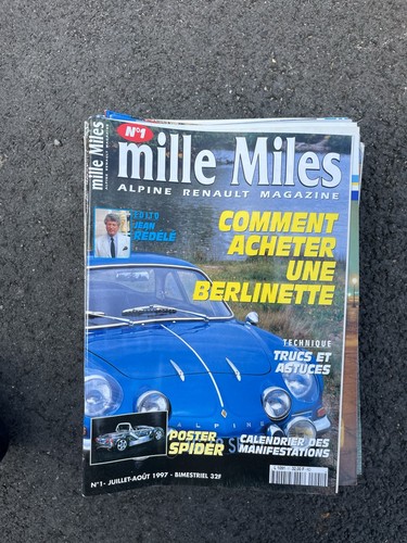 Magazine mille milles alpine - magazine,