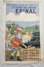 Affiche originale EPINAL -