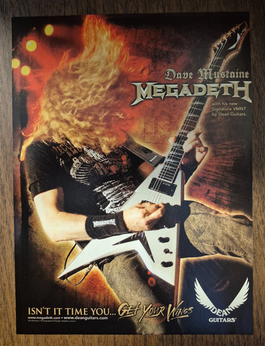Megadeth dave mustaine - dave, dean