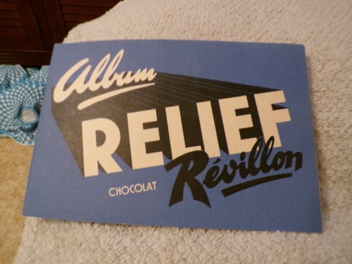 Album relief chocolat