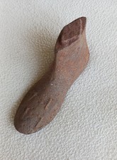Ancienne forme cordonnier en fonte, pied enfant