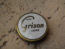 boite ancienne de cirage pâte GRISON luxe