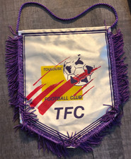 ancien grand fanion * TFC TOULOUSE FOOTBALL CLUB *