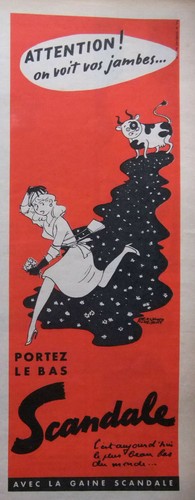 Publicité presse 1955 - presse, portez