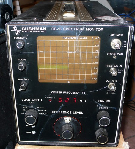 Cushman ce15 spectrum monitor - cushman,