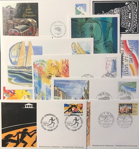 Lot 100 enveloppes 1er - de,