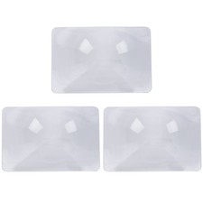 3X Magnifier Lentille de Fresnel Page 3X Loupe 180X120X0.5mm Q9W13812