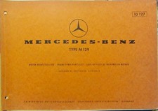 1969 MERCEDES M 129 CATALOGUE