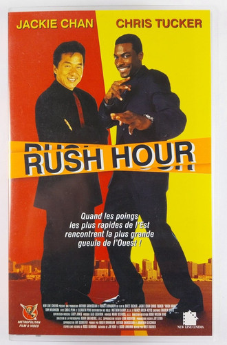 Cassette vhs rush hour jackie - hour,