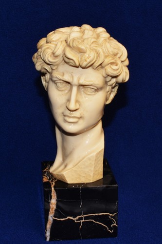 Buste sculpté david sur - buste,