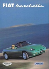 Catalogue Brochure Fiat Barchetta Limited Edition 02/1998 Suisse italien italian