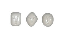 Série complète de 3 fèves