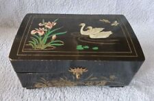 Ancien coffret A bijoux boîte