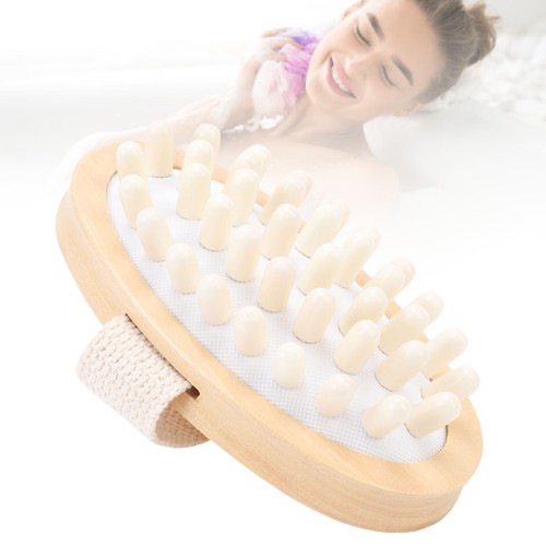 Wooden massage body brush - massage,