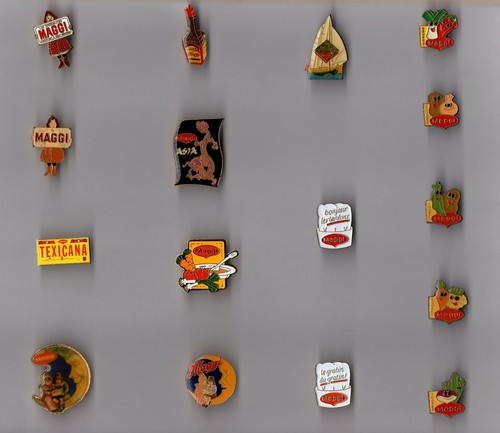 Pin alimentation maggi 16 - pin's, /