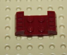 Lego Star Wars Dark Red Plate Modified 2x2 with Grills ref 41862 set 4482 7113