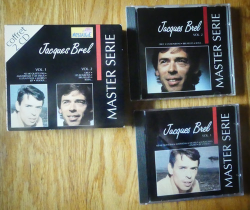 Jacques brel master serie vol - jacques,