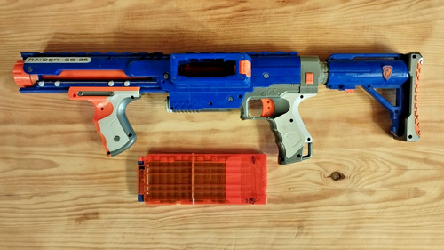 Jouet ancien nerf elite raider - jouet,