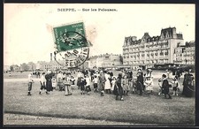 CPA Dieppe, Sur les Pelouses