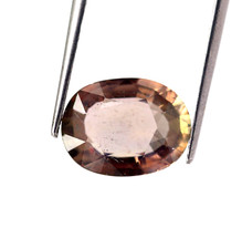 4.09 CT Naturel Déguisement Saphir Pêche Rosé Couleur Vs Eye Propre Gemme Ample