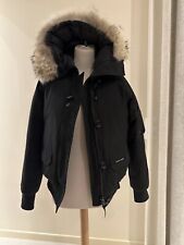 Blouson Noir Aviateur Canada Goose
