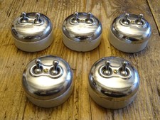 Lot de 5 anciens interrupteurs