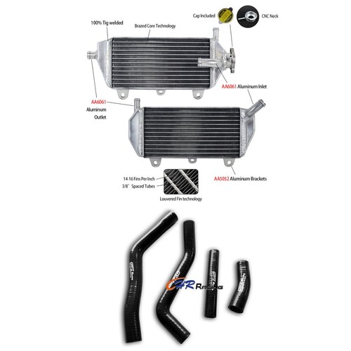 Silicone radiator black hoses - radiator+,