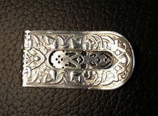 PINCE A BILLETS en argent – Artisanat d'art Origine Proche Orient Très bon état