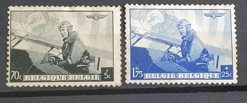 Timbres belgique aviation - belgique,