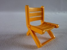 Playmobil chaise pliante jaune - playmobil,